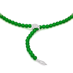 Jade Beads Health & Life Harmony Energy Protection of Imperial Long Style Energy Healing Jade Beads