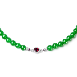 Jade Beads Health & Life Harmony Energy Protection of National Style Energy Healing Jade Beads