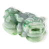 Jade Pixiu Wealth & Life Harmony Energy Protection of Warm Spring Green 1373 Energy Healing Jade Pixiu