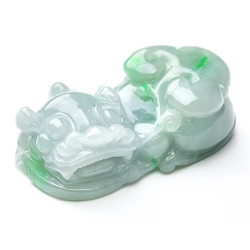 Jade Pixiu Wealth & Life Harmony Energy Protection of Good Luck 2349 Energy Healing Jade Pixiu