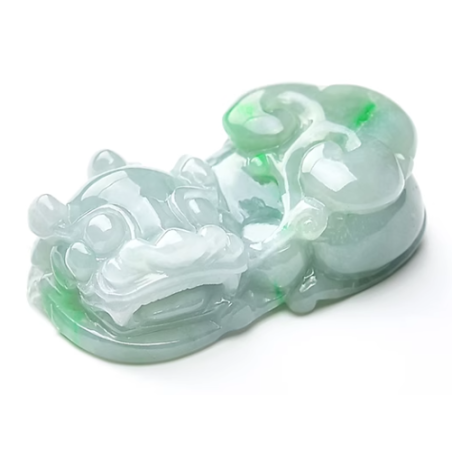 Jade Pixiu Wealth & Life Harmony Energy Protection of Good Luck 2349 Energy Healing Jade Pixiu