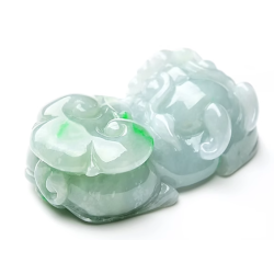 Jade Pixiu Wealth & Life Harmony Energy Protection of Good Luck 2349 Energy Healing Jade Pixiu