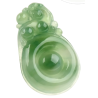 Jade Pixiu Wealth & Life Harmony Energy Protection of Fresh Green 694 Energy Healing Jade Pixiu