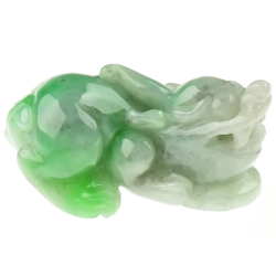 Jade Pixiu Wealth & Life Harmony Energy Protection of Auspicious 816 Energy Healing Jade Pixiu