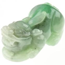 Jade Pixiu Wealth & Life Harmony Energy Protection of Auspicious 816 Energy Healing Jade Pixiu