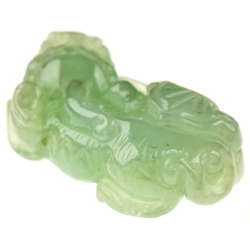 Jade Pixiu Wealth & Life Harmony Energy Protection of Guardian 1375 Energy Healing Jade Pixiu