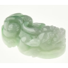 Jade Pixiu Wealth & Life Harmony Energy Protection of Spirit Beast 1629 Energy Healing Jade Pixiu