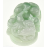 Jade Pixiu Wealth & Life Harmony Energy Protection of Spirit Beast 1629 Energy Healing Jade Pixiu