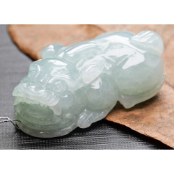 Jade Pixiu Wealth & Life Harmony Energy Protection of Propitious 823 Energy Healing Jade Pixiu