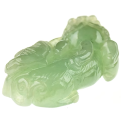 Jade Pixiu Wealth & Life Harmony Energy Protection of Green Lucky Wealth 1367 Energy Healing Jade Pixiu