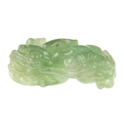 Jade Pixiu Wealth & Life Harmony Energy Protection of Green Lucky Wealth 1367 Energy Healing Jade Pixiu