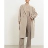 Stylish Micro Cocoon Style Warm Classic Cashmere Coat Online for Sale