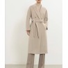 Stylish Micro Cocoon Style Warm Classic Cashmere Coat Online for Sale