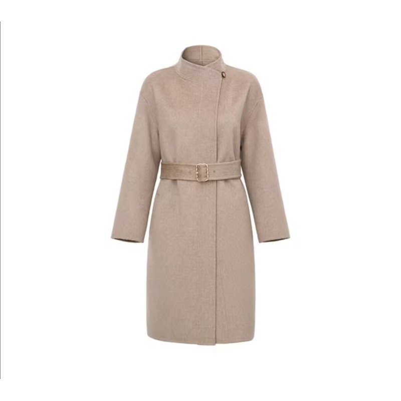 Stylish Mix Oat Double Slided Wool Coat Online for Sale