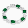 Health & Harmony Bracelet Energy Protection of Square Emerald Energy Heal Art Jewelry Bracelet