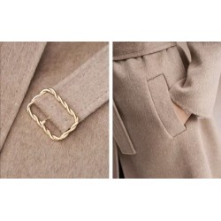 Stylish Mix Oat Double Slided Wool Coat Online for Sale