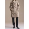 Stylish Mix Oat Double Slided Wool Coat Online for Sale