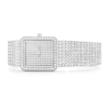 Health & Life Harmony Diamond Watch Energy Protection of Square Full White Diamond Energy Healing Watch