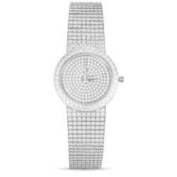 Health & Life Harmony Diamond Watch Energy Protection of Round Full Diamond Energy Healing Watch