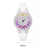 Health & Life Harmony Diamond Watch Energy Protection of Full Stars Pink White Diamond Energy Healing Watch