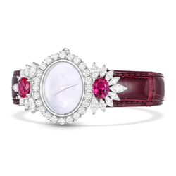 Health & Life Harmony Diamond Watch Energy Protection of Ancora Red Flower Diamond Energy Healing Watch