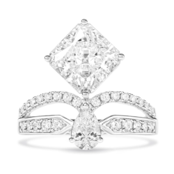 Diamond Rings Health & Harmony Energy Protection of Imperial Crown Love Energy Heal Diamond Ring