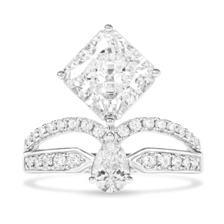 Diamond Rings Health & Harmony Energy Protection of Imperial Crown Love Energy Heal Diamond Ring