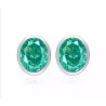 Original Little Bean Paraiba Green Feng Shui Art Jewelry Set