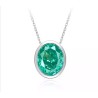 Original Little Bean Paraiba Green Feng Shui Art Jewelry Set