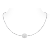 Women Diamond Necklace Health & Life Harmony Energy Protection of Modern Ball Stylish Energy Heal Diamond Necklace