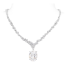 Women Diamond Necklace Health & Life Harmony Energy Protection of 17 Carats Goddness Egg Energy Heal Diamond Necklace