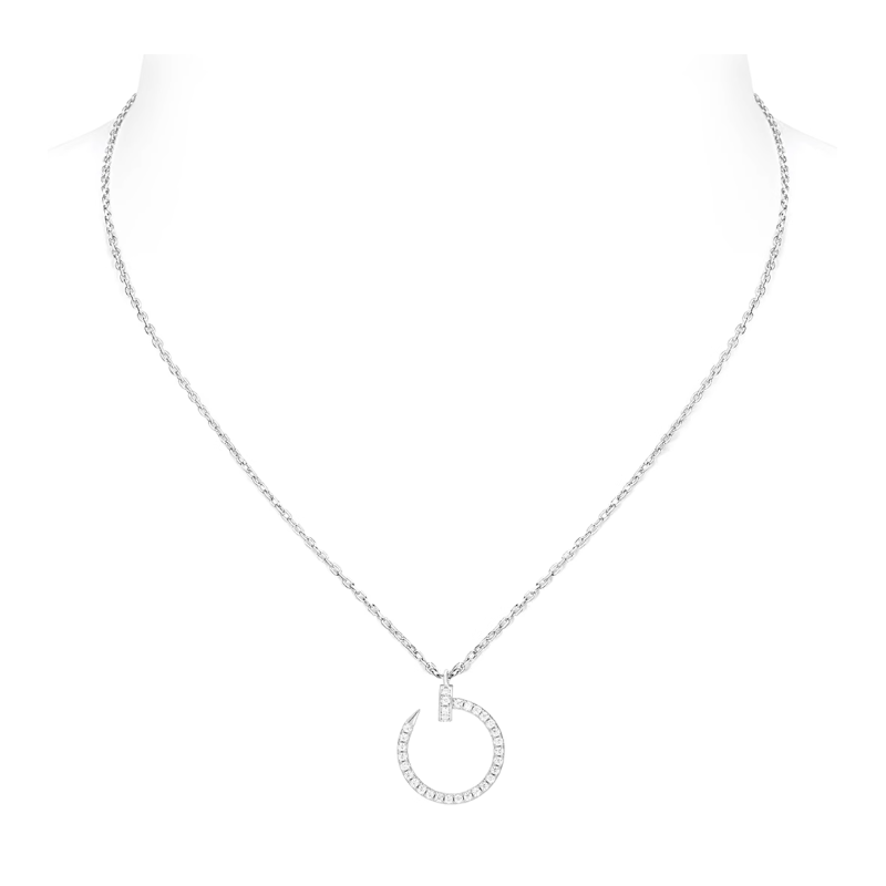 Women Diamond Necklace Health & Life Harmony Energy Protection of Fashion Circle Nail Energy Heal Diamond Necklace