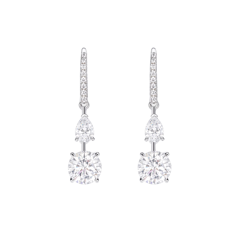 Women Diamond Earrings Health & Life Harmony Energy Protection of Square Long Fashion Women Energy Heal Diamond Earring