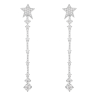 Women Diamond Earrings Health & Life Harmony Energy Protection of Stars Long Style Women Energy Heal Diamond Earring