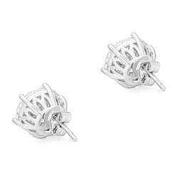 Women Diamond Earrings Health & Life Harmony Energy Protection of 5 Carats Simple Style Energy Heal Diamond Earring