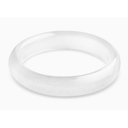 Jade Bangle Health & Life Harmony Energy Protection of White Moonlight Ice Species Energy Healing Jade Bangle