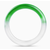 Jade Bangle Health & Life Harmony Energy Protection of Half Emperor Green Energy Healing Jade Bangle