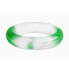 Jade Bangle Health & Life Harmony Energy Protection of Emperor Green White Moonlight Energy Healing Jade Bangle