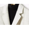 Energy Men Cashmere Clothes Online of Classic Fit White Wool Single Breasted Energy Cashmere Men Coat