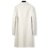 Energy Men Cashmere Clothes Online of Classic Fit White Wool Double Breasted Energy Cashmere Men Coat