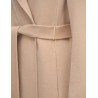 Stylish Stately Trim Lapel Silk Wool Coat Online for Women Sale