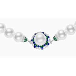 Elegant Style All Match Sleek Pearl Feng Shui Art Necklace Online for Sale