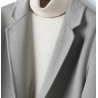 Treasure Handmade Men's Cashmere Overcoat of Casual Dual Side Suit Collar Cashmere Men Coat Online