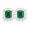 Original Senior Feel Emerald Diamond Feng Shui Art Jewelry Set