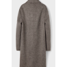 Treasure Handmade Men's Cashmere Overcoat of Alpaca Suit Collar Cashmere Men Coat Online