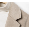 Treasure Handmade Men's Cashmere Overcoat of Pure Manual Winter Cashmere Men Coat Online