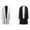 Treasure Handmade Men's Cashmere Overcoat of Merino Wool Night Robe Trend Cashmere Men Coat Online