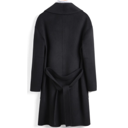 Treasure Handmade Men's Cashmere Overcoat of Merino Wool Night Robe Trend Cashmere Men Coat Online