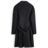 Treasure Handmade Men's Cashmere Overcoat of Merino Wool Night Robe Trend Cashmere Men Coat Online