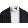 Treasure Handmade Men's Cashmere Overcoat of Merino Wool Night Robe Trend Cashmere Men Coat Online